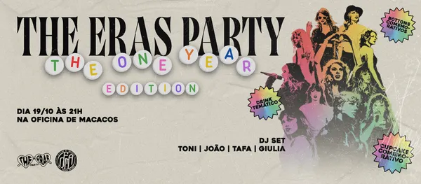 THE ERAS PARTY | THE 1 YEAR EDITION