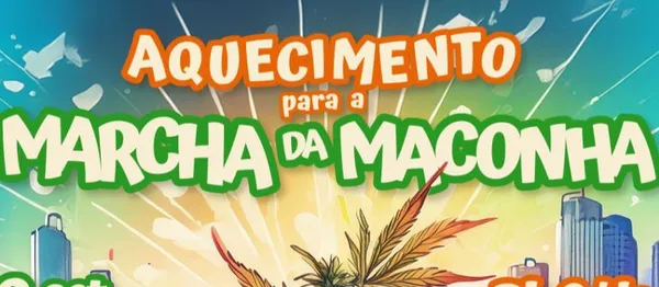 Aquecimento para MARCHA DA MACONHA no Camaleão Cultural