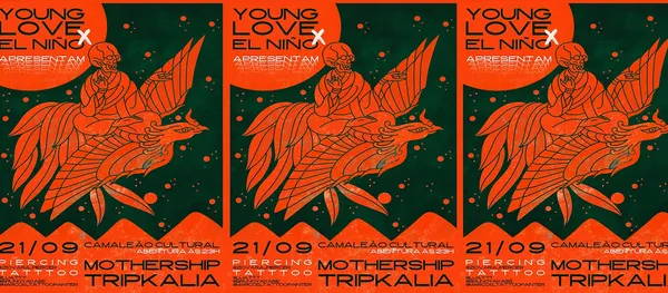 Young Love + El Nino apresentam MotherShip - Tripkalia