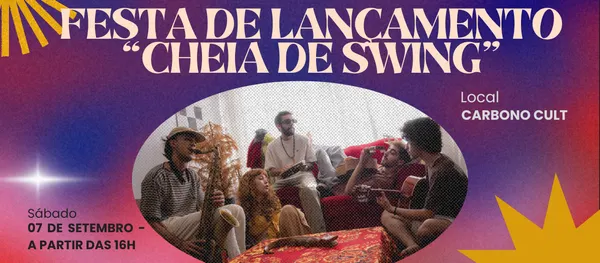 SIRICUTICOS - Show de lançamento "Cheia de Swing" na Carbono Cult